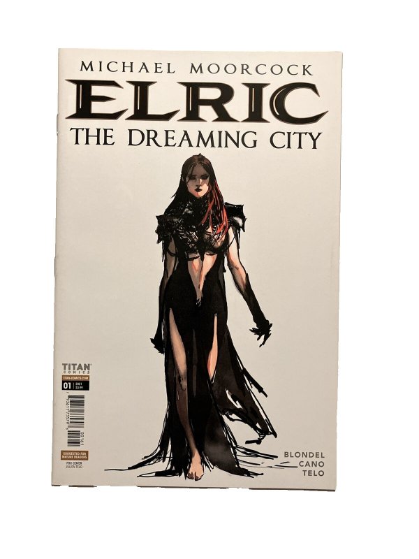 Elric The Dreaming City #1 Cover A B & FOC Set Mignola Michael Moorcock Titan