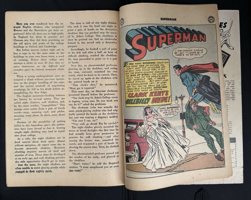 Superman #94 (DC Comics 1955) [FR/GD] “Superman’s Hillbilly Bride!”