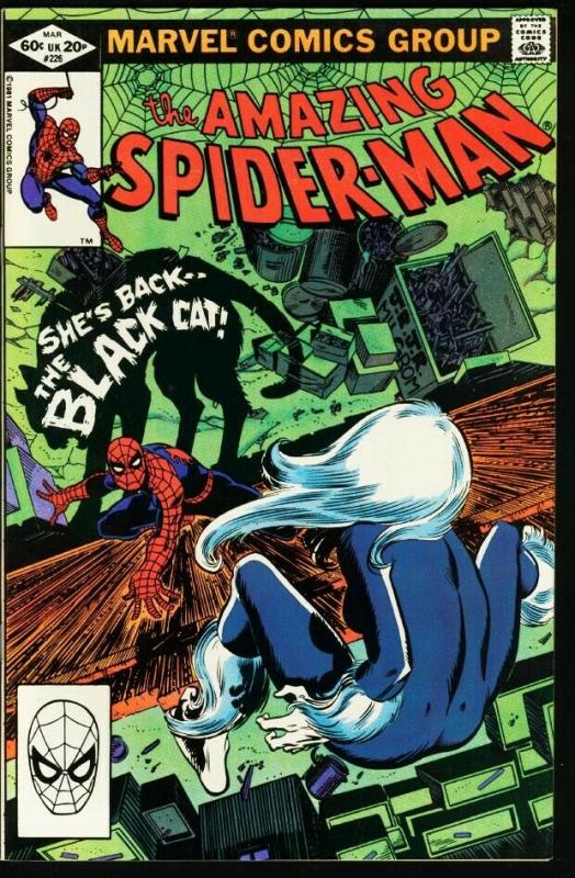 AMAZING SPIDER-MAN #226-1981-MARVEL-very fine VF