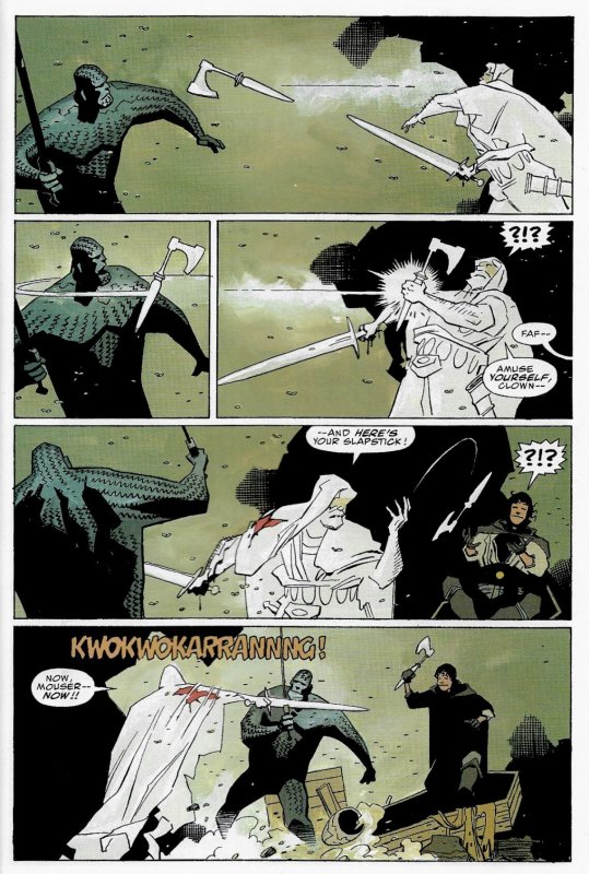 FAFHRD and the GRAY MOUSER 1 - 4 (1990-91) 8.5VF+  Complete Run! Mike Mignola!