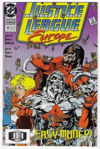 Justice League Europe #10 Direct Edition (1990)