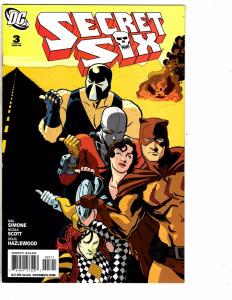 Lot Of 6 Secret Six DC Comic Books # 1 2 3 4 5 6 Bane Deadshot Catman Joker J211