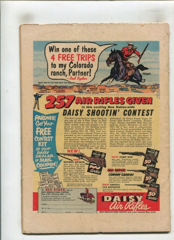 CRACK WESTERN #79 (3.0/3.5) FIRES OF REVENGE!! 1952