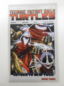 Teenage Mutant Ninja Turtles #21 (1989) Signed Eastman/Laird+ NM- Condition!