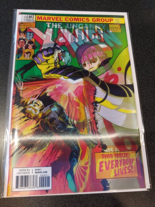 Royals #9 Lenticular X-Men 142 Homage Variant (Marvel, 2017)