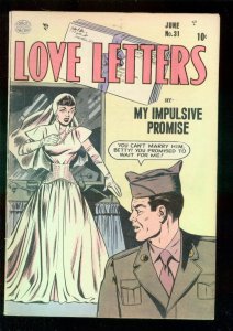 Love Letters--#31--1953--COMIC BOOK----VG