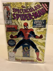 Spectacular Spider-Man #158  1989  VF  Cosmic Spidey! Acts of Vengeance!