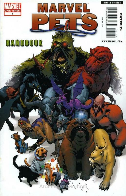 Marvel Pets Handbook #1 VF/NM; Marvel | save on shipping - details inside