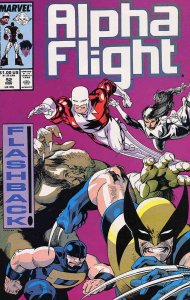 Alpha Flight (1st Series) #52 FN ; Marvel | Bill Mantlo Wolverine