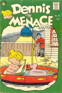 Dennis the Menace (Fawcett) #34 COVERLESS ; Fawcett | low grade comic