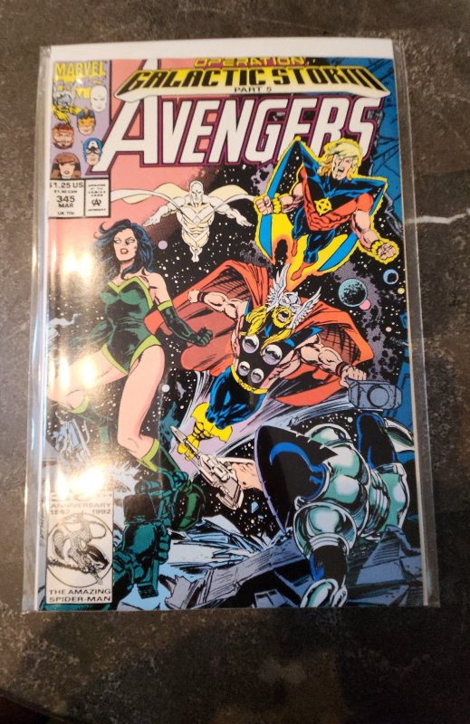 The Avengers #345 Direct Edition (1992)