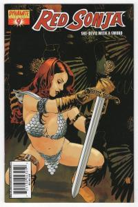 Red Sonja #9 (Dynamite)- Tomm Coker Cover