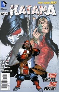 Katana #10 VF/NM ; DC | New 52 Last Issue