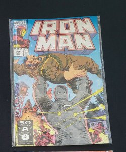 IRON MAN 4PC (VF/NM) ISSUES #266, 268-270, FIRST BLOOD, THE MANDARIN 1991
