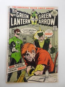 Green Lantern #85 (1971) GD Condition cover and 1st wrap detached