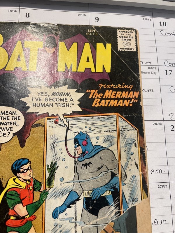 Batman #118 Fair 1.0 1958