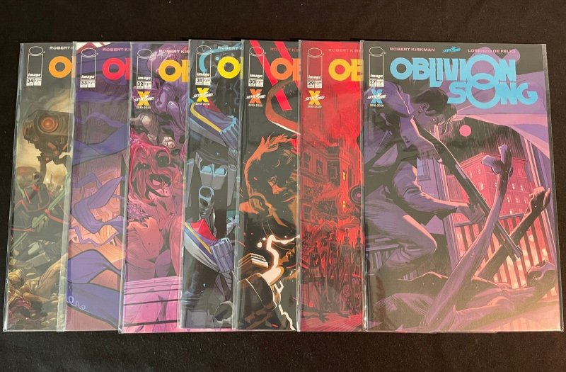 OBLIVION SONG #3, 4, 6-24, 27, 29-34 VFNM Condition