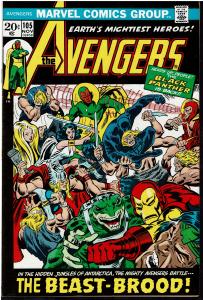 Avengers #105, 8.0 or Better