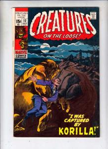 Creatures on the Loose #12 (Jul-71) NM- High-Grade Frankenstein