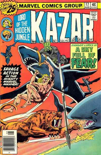 Ka-Zar (2nd Series) #17 VF/NM ; Marvel | Lord of the Hidden Jungle