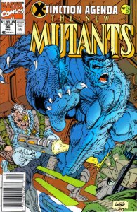 New Mutants, The #96 (Newsstand) FN ; Marvel | X-Tinction Agenda 5