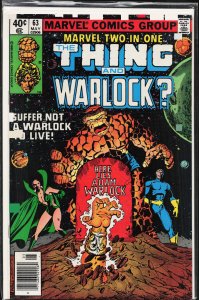 Marvel Two-in-One #63 (1980) Warlock
