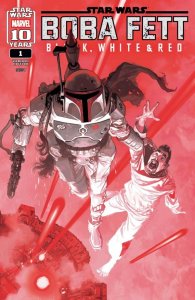 Star Wars: Boba Fett - Black, White and Red #1 Josemaria Casanovas Variant