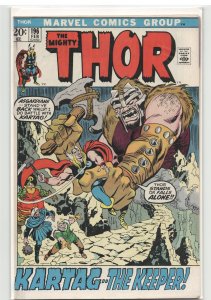 Thor #196 (1972) Thor