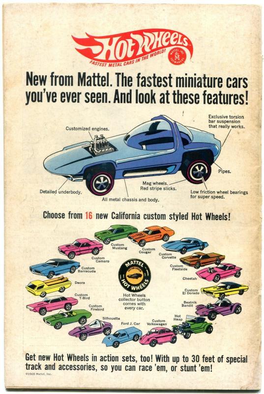 SPECTRE #6-DC SILVER AGE-1968 VG