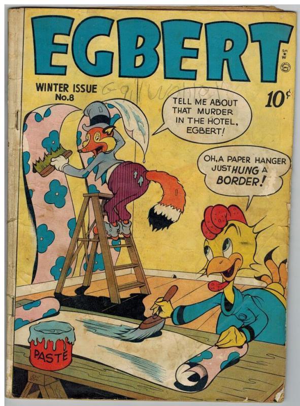 EGBERT  (1946-1950) 8 FR-G Winter 1947 COMICS BOOK