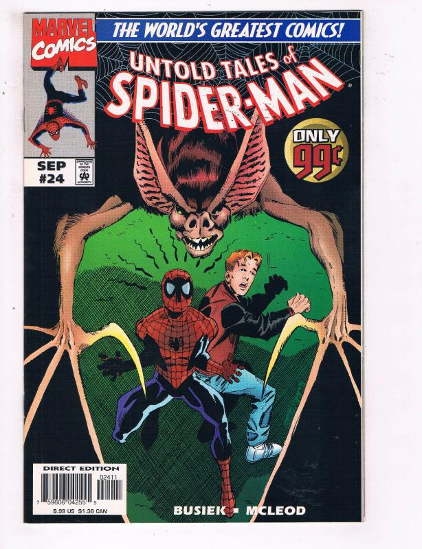 Untold Tales Of Spider-Man #24 VF Marvel Comics Comic Book Sept 1997 DE24