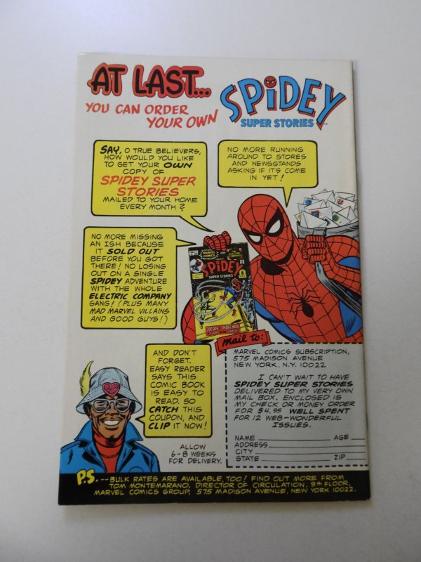 Spidey Super Stories #11 (1975) VF+ condition