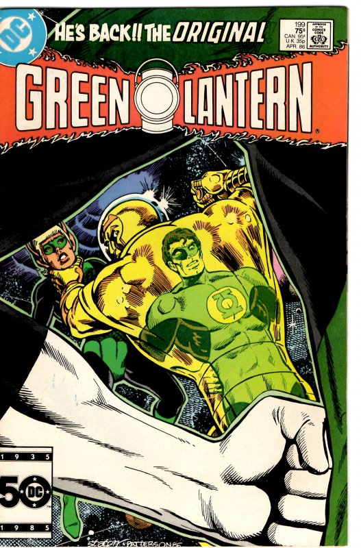Green Lantern #199 (1960 v2) Guy Gardner John Stewart VF