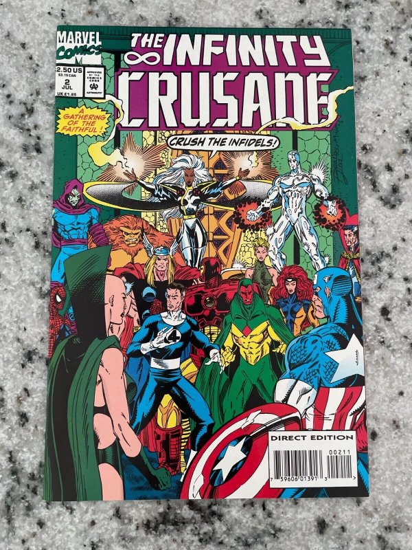 The Infinity Crusade # 2 NM 1st Print Marvel Comic Book Avengers Thanos 3 J881