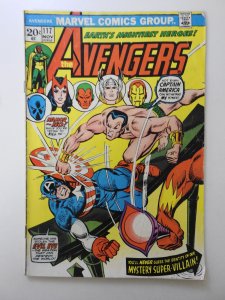 The Avengers #117 (1973) Avengers/Defenders War! Solid VG Condition!