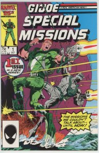G.I. Joe Special Missions #1 (1986) - 6.5 FN+ *That Sinking Feeling*
