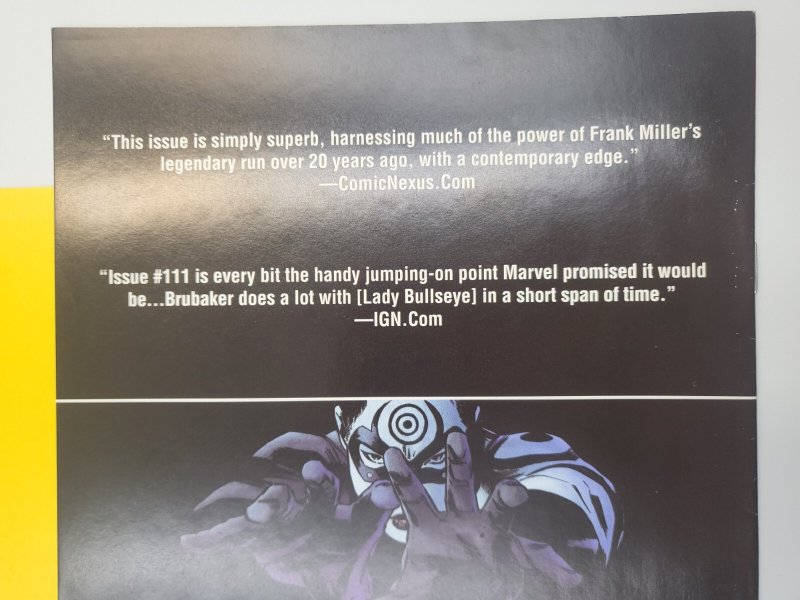 Daredevil #111 2nd Print 2008 Marvel Comics Lady Bullseye