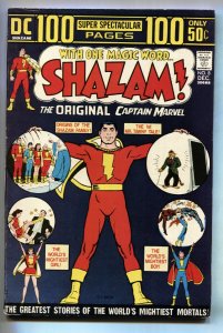 SHAZAM #8--comic book--Reprints Marvel Family #1--Black Adam--FN-