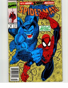 Spider-Man #15 Newsstand Edition (1991) Spider-Man