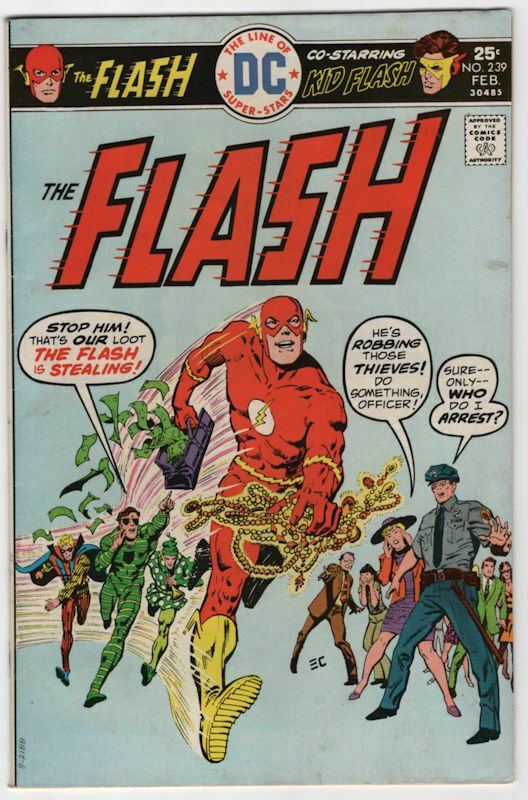 Bronze Age Flash Comics #239 6.0 Fine condition Bronze Age 1976