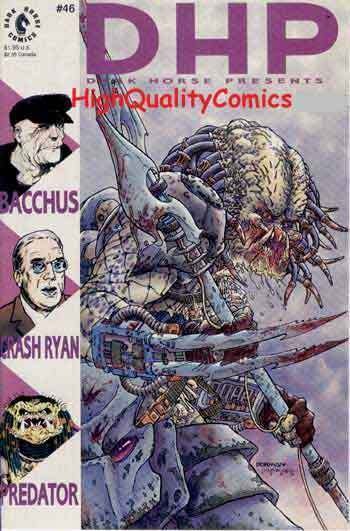 DARK HORSE PRESENTS #46, NM, Predator, Bacchus, Dorman, 1986 1990