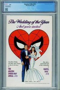 X-men #221-cgc 9.6-comic book-1st Mr. Sinister - 3990900009 