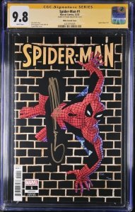 Spider-Man (2022) # 1 (CGC 9.8 SS) Signed Frank Miller * Miller Variant Cover