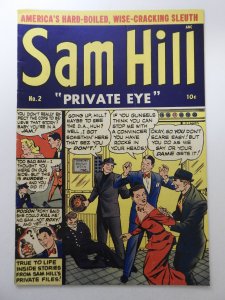 Sam Hill Private Eye #2 (1951) Beautiful VG+ Condition!