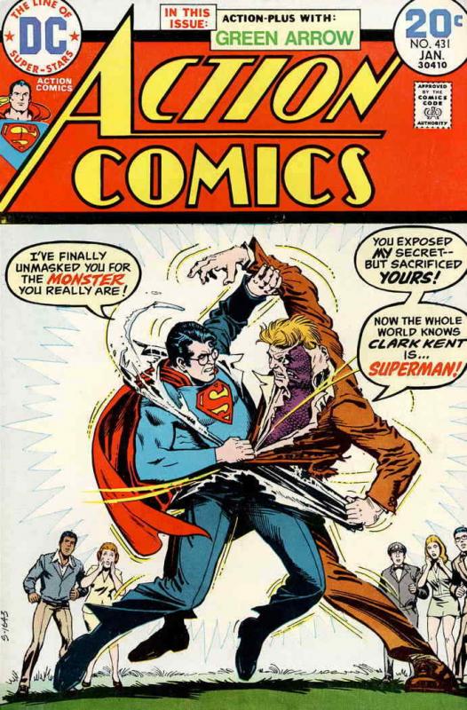 Action Comics #431 VG; DC | low grade comic - save on shipping - details inside