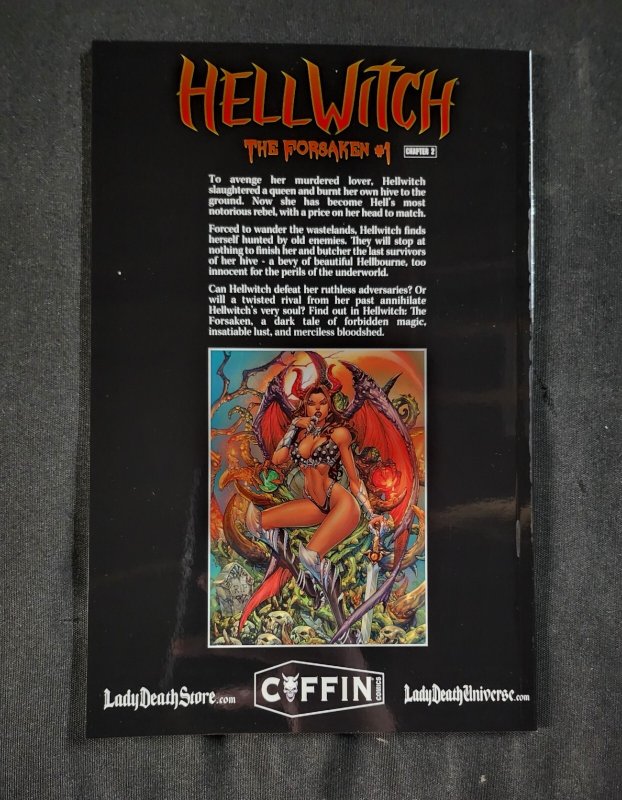 Hellwitch: The Forsaken 2PC #1 CH 2 - B+W Ed & Green Foil Ed (9.2ob) 2020