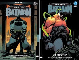 Scott Snyder ABSOLUTE BATMAN TPB 1 & 2 SET! FREE SHIPPING! Reprints #1-14