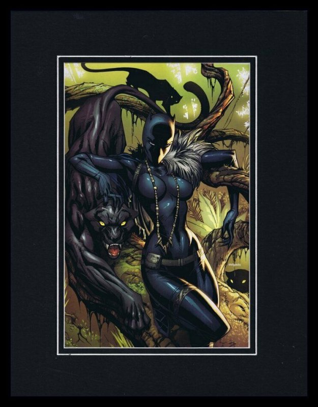 Shuri Black Panther #1 11x14 Framed Poster Display Marvel J Scott Campbell GGA