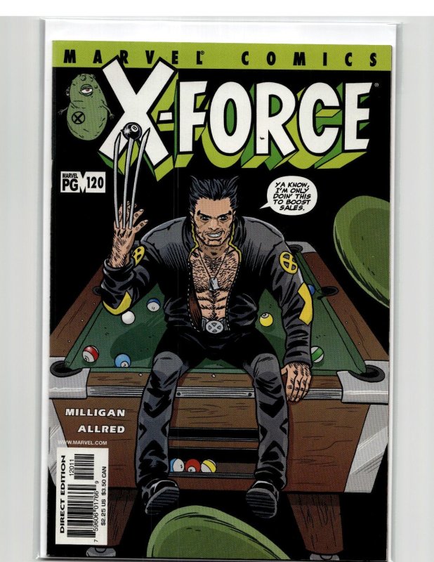 X-Force #120 Direct Edition (2001) X-Force