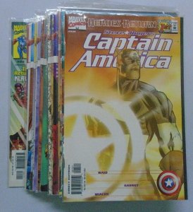 Captain America 3rd Series comic lot #1B-22A 8.0 VF (1998)